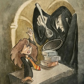 Иллюстрация для Inktober 2025 4. murky (мрачный)