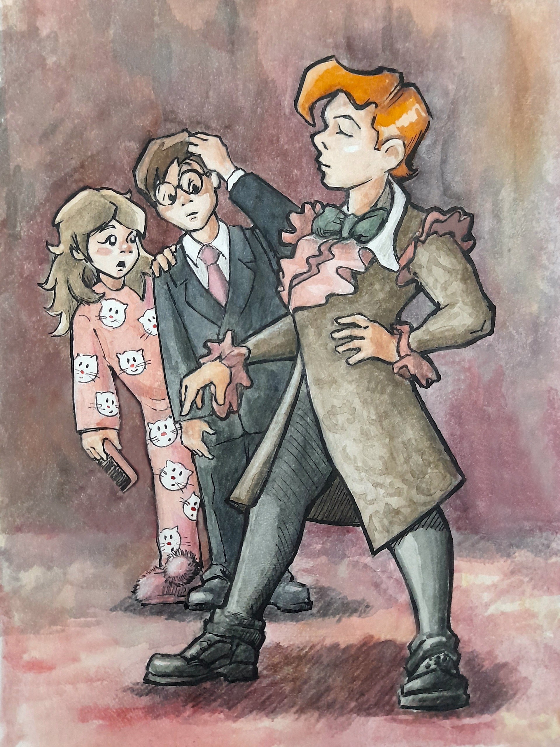 Иллюстрация для Inktober 2025 17. ornate (нарядный)