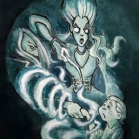 Иллюстрация для Inktober 2025 18. deal (сделка)