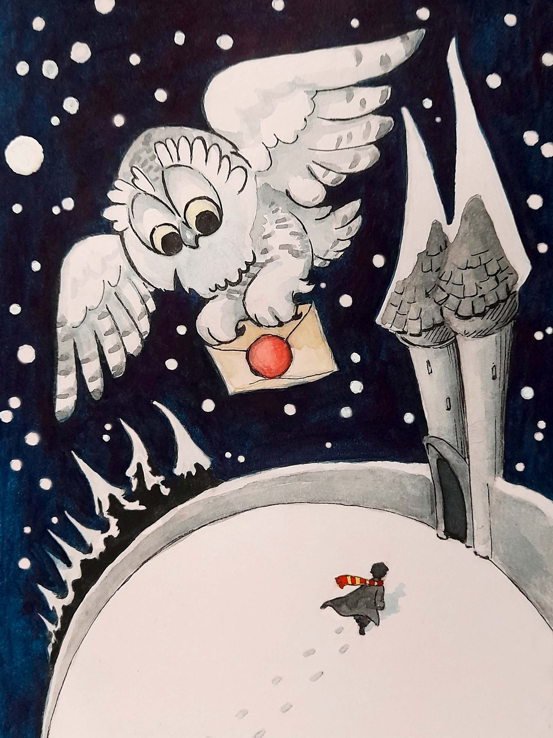 Иллюстрация для Inktober 2025 19. arctic (полярный)