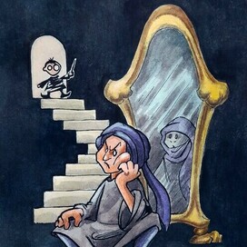 Иллюстрация для Inktober 2025 26. puzzling (головоломный)