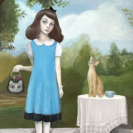 Чай с кошкой