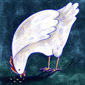 Из серии «Причудливые курочки»