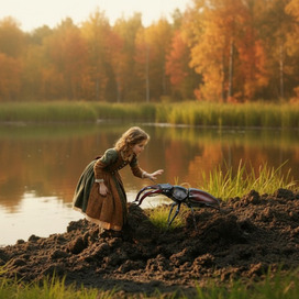 Дюймовочка2.Жук.