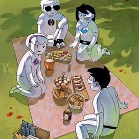 Иллюстрация по комиксу Homestuck