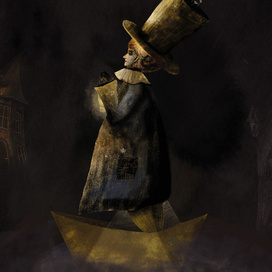 Поэт, проплывающий над городом