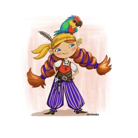 Юная пиратка