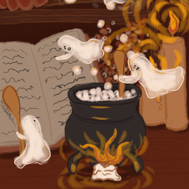 Привидения готовят варево