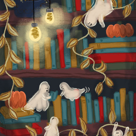 Привидения в книжном шкафу