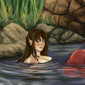 Лесная русалка