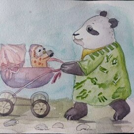 На прогулке с малышом