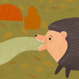 Маленький ёж