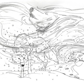 снежные волки