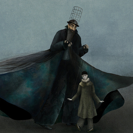 Пьеро в плену у Карабаса-Барабаса