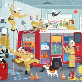 Пожарная часть 👩🏻‍🚒🚨