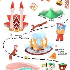 Открытка сувенирная