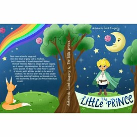 Обложка книги "Маленький принц"