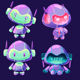 Стикеры "Робот"