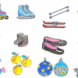 Заставки. Рубрика игротека. Детский журнала -А почему? Редакция "Юный техник". Иллюстрация опубликована в журнале. Художник Марат Брызгалов.