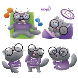 Стикерпак "Кот Дорофей"