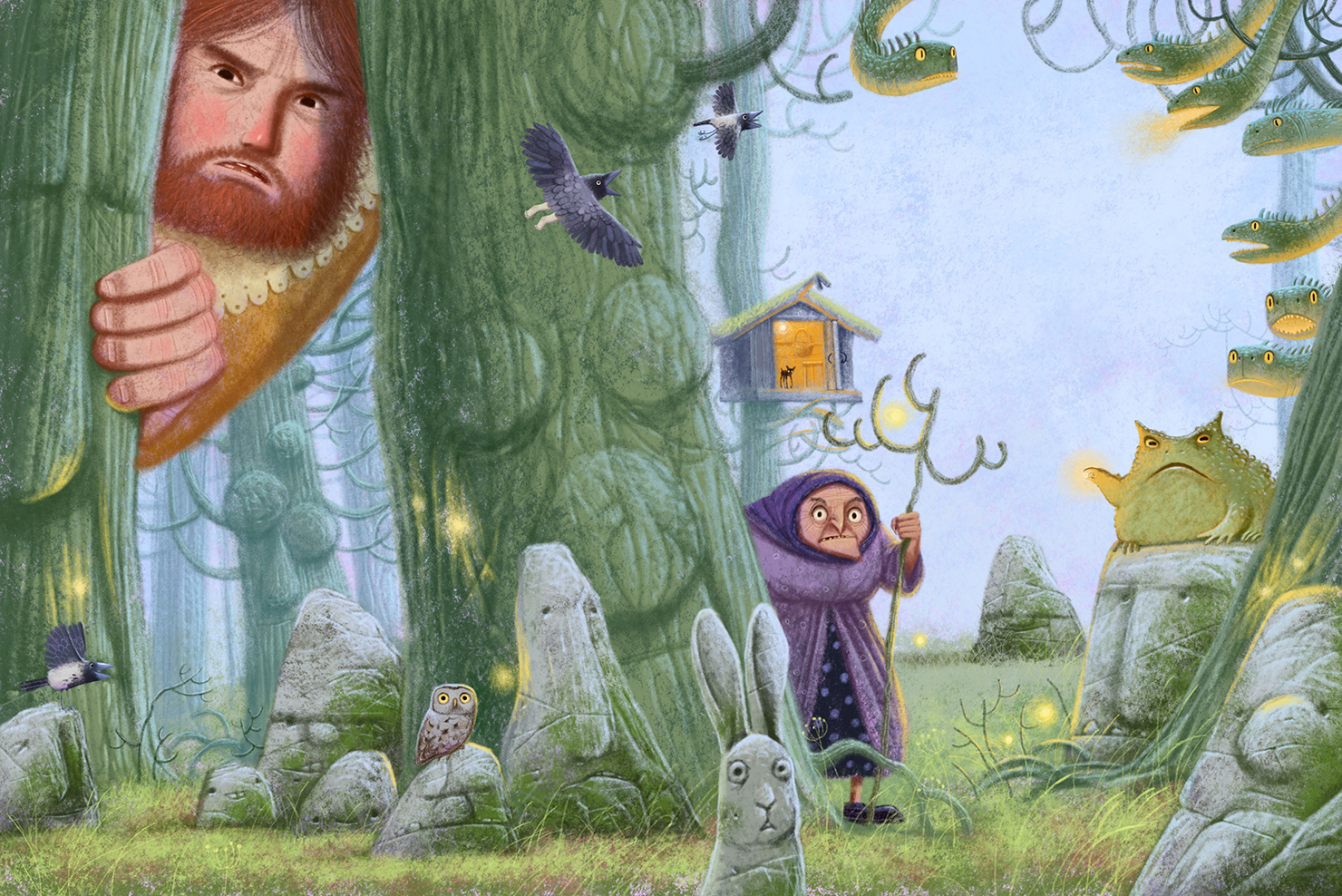 Титул для сказок братьев Гримм