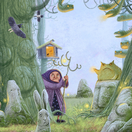 Титул для сказок братьев Гримм