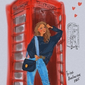 Девушка на фотоссесии