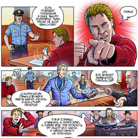 Страница комикса