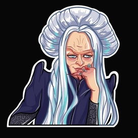 стикер Дракула