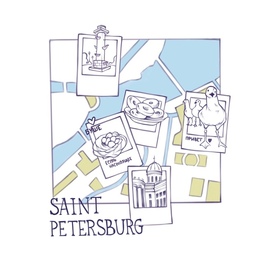 Карта Питера