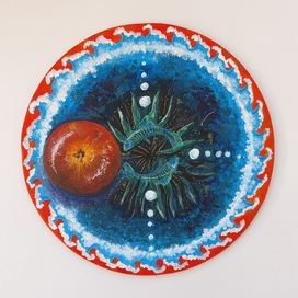 Катится яблочко да по тарелочке