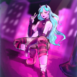 Лиловый свет