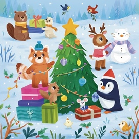 новогодняя ёлка