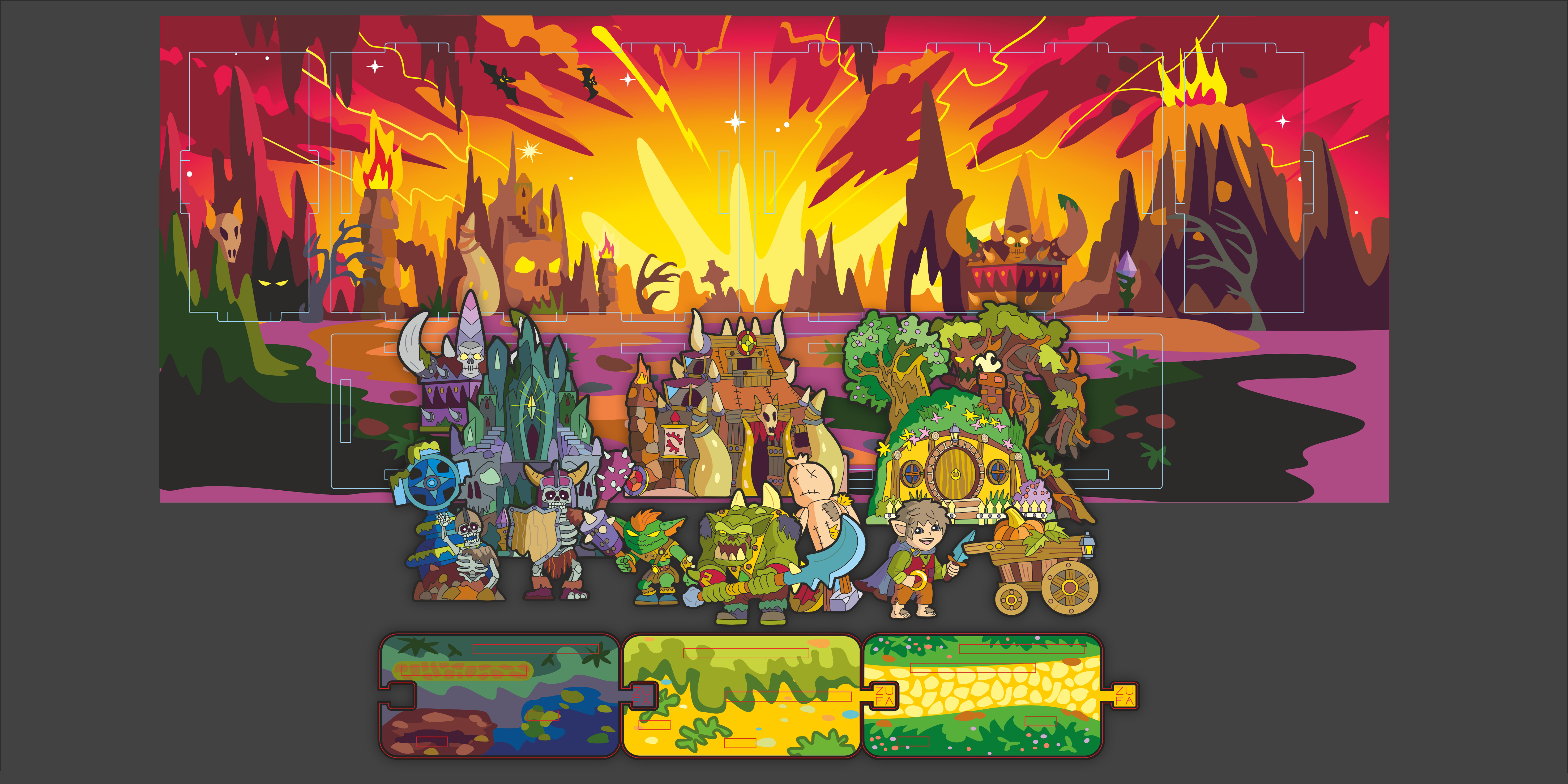 минифигурки по мотивам Толкиена