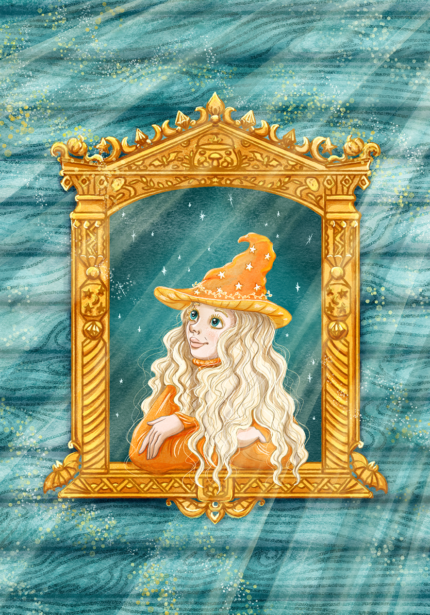 Ведьма и резной палисад