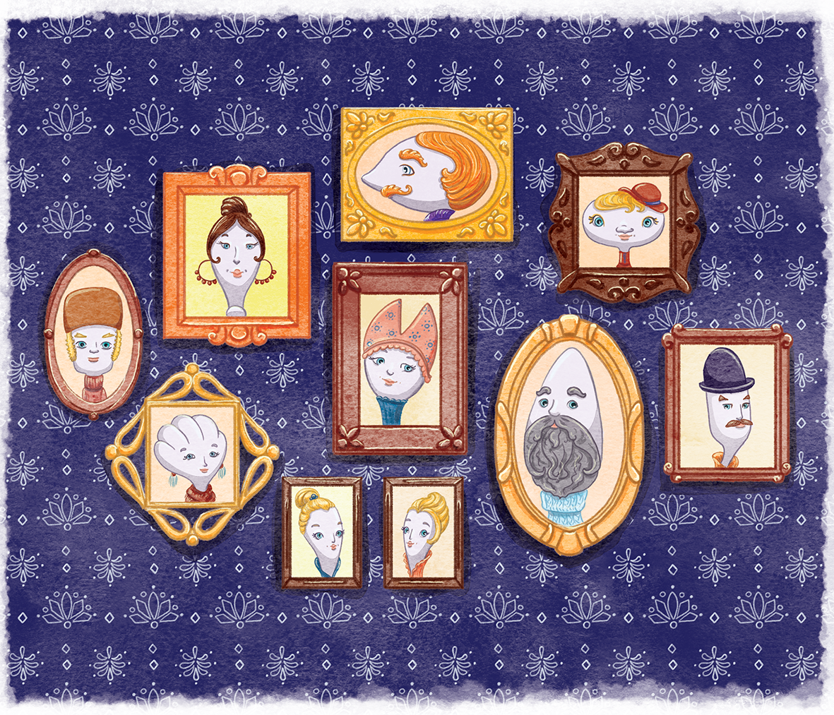 Портреты ложек