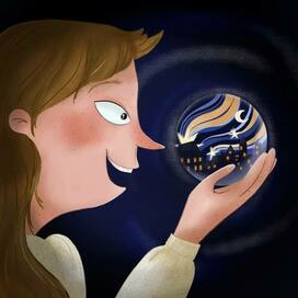 Мир в сувенирном шаре