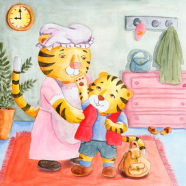 Красный жилет