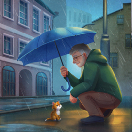 Бездомный котёнок