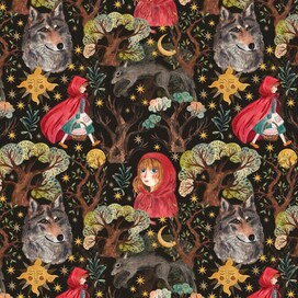 Паттерн История Красной Шапочки и Серого Волка