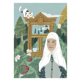 Иллюстрация «У бабушки в деревне»