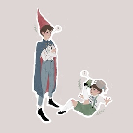 Персонажи мультсериала «По ту сторону изгороди» 