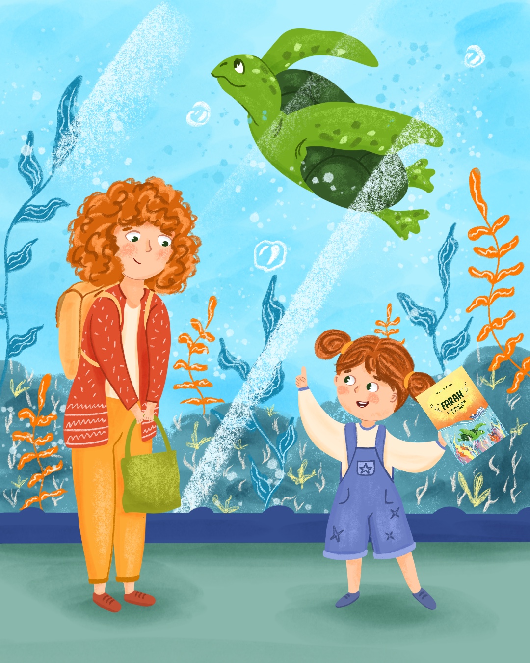 В океанариуме