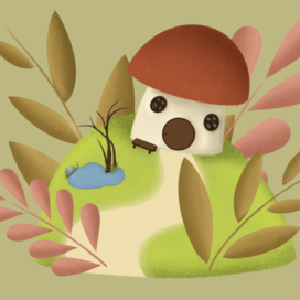 Домик на холме