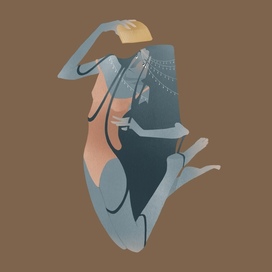 Иллюстрация татарского мифического персонажа «Су Анасы»