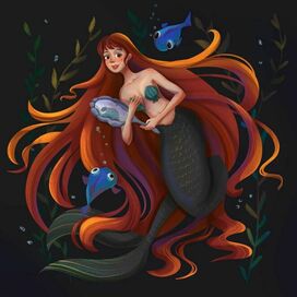 Иллюстрация Русалочка 