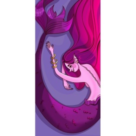 Иллюстрация Русалочка 