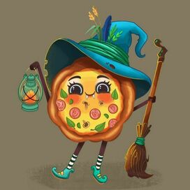 Бренд-персонаж Пиццетта 