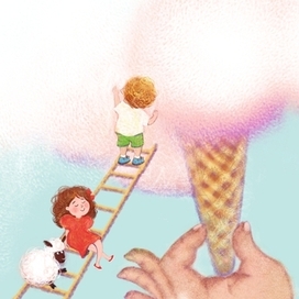 мороженое из облаков