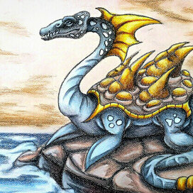 Древний обитатель морей.